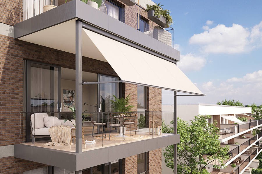 Tende da sole a bracci