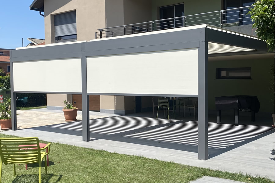 Pergola bioclimatica Modello Alba