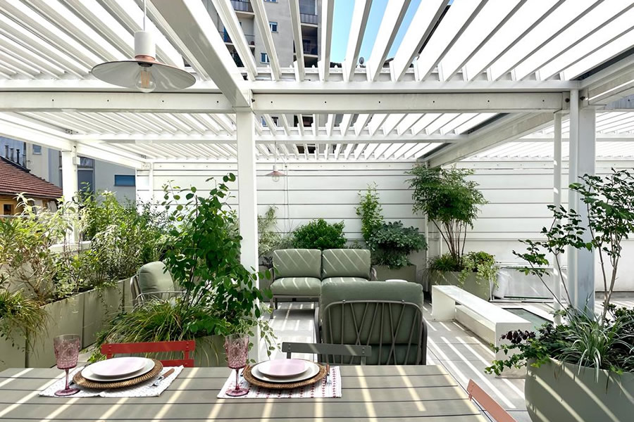 Pergola bioclimatica