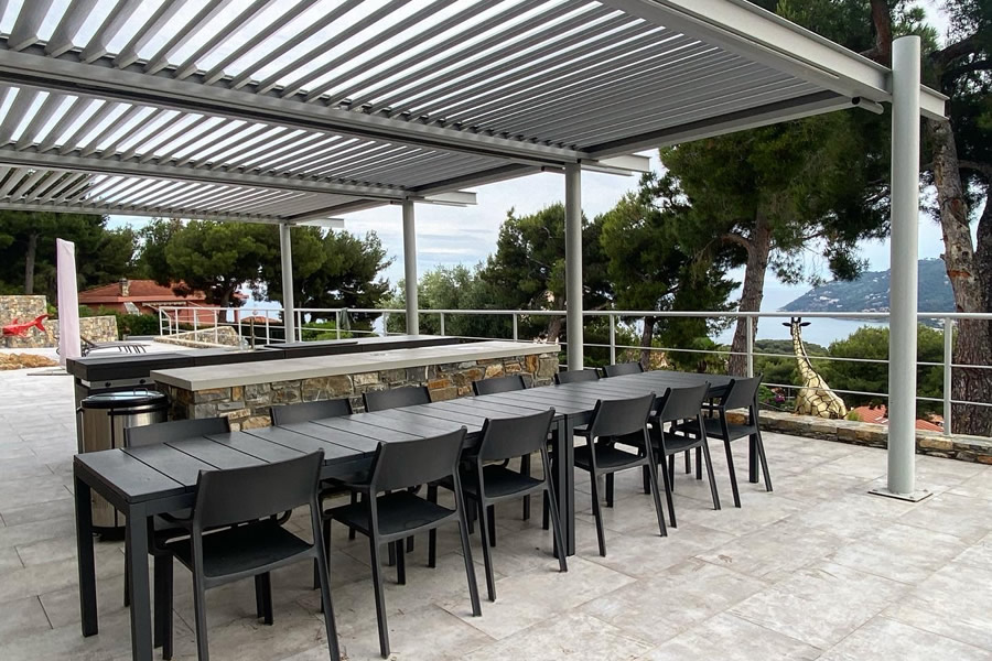 Pergola bioclimatica