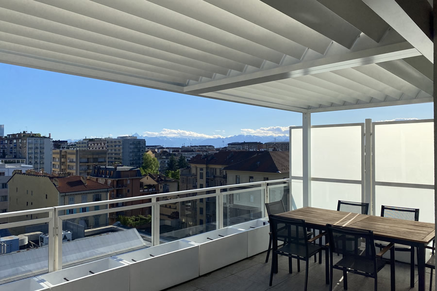 Pergola bioclimatica