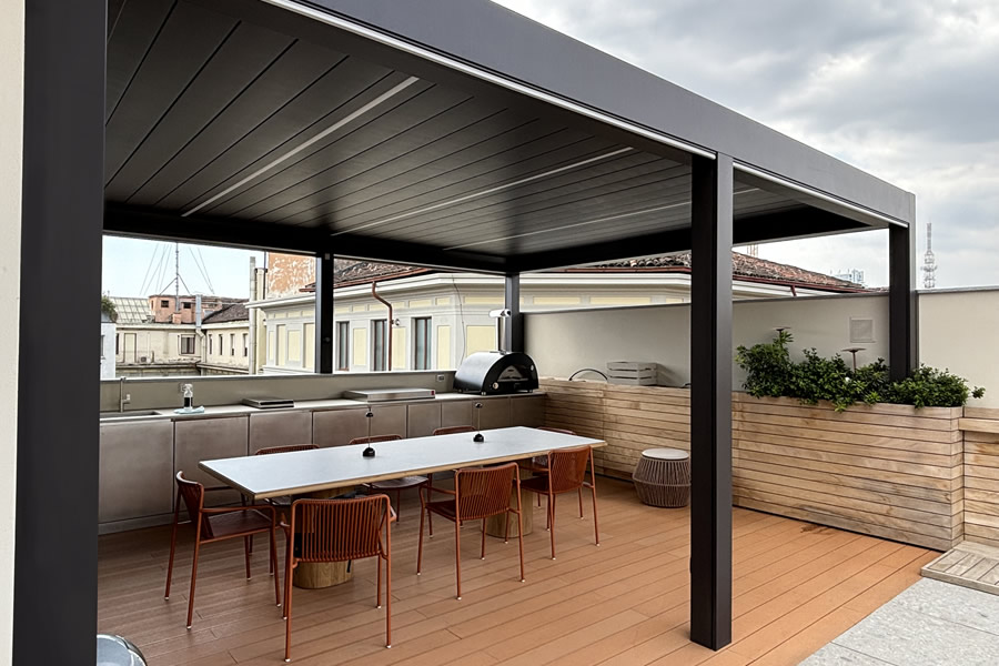Pergola bioclimatica