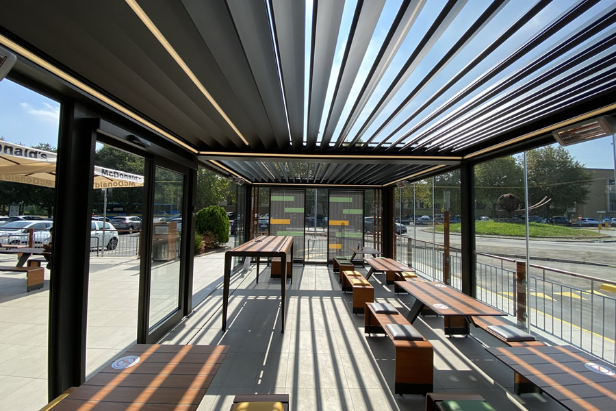 Pergola bioclimatica Modello Imago