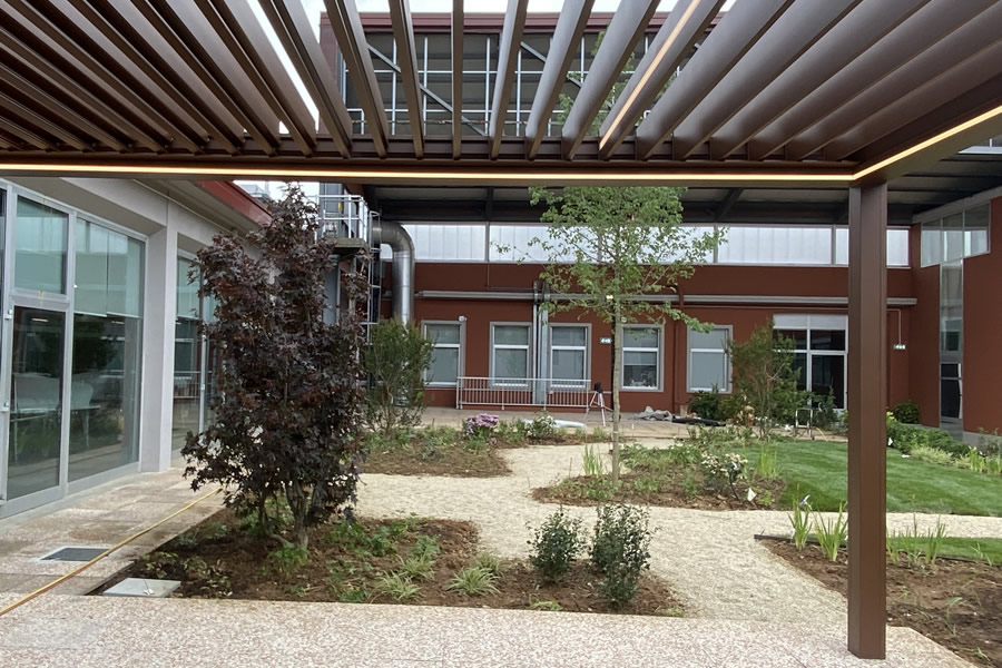 Pergola bioclimatica