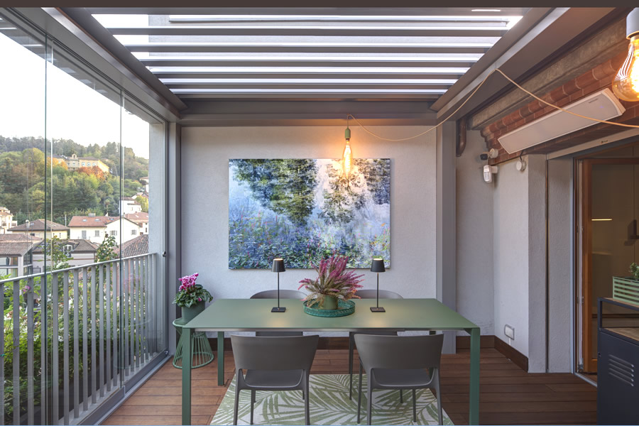 Pergola bioclimatica