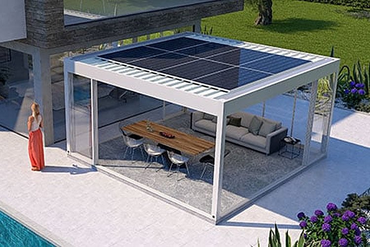 Pergola fotovoltaica