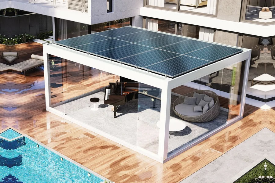 Pergola fotovoltaica