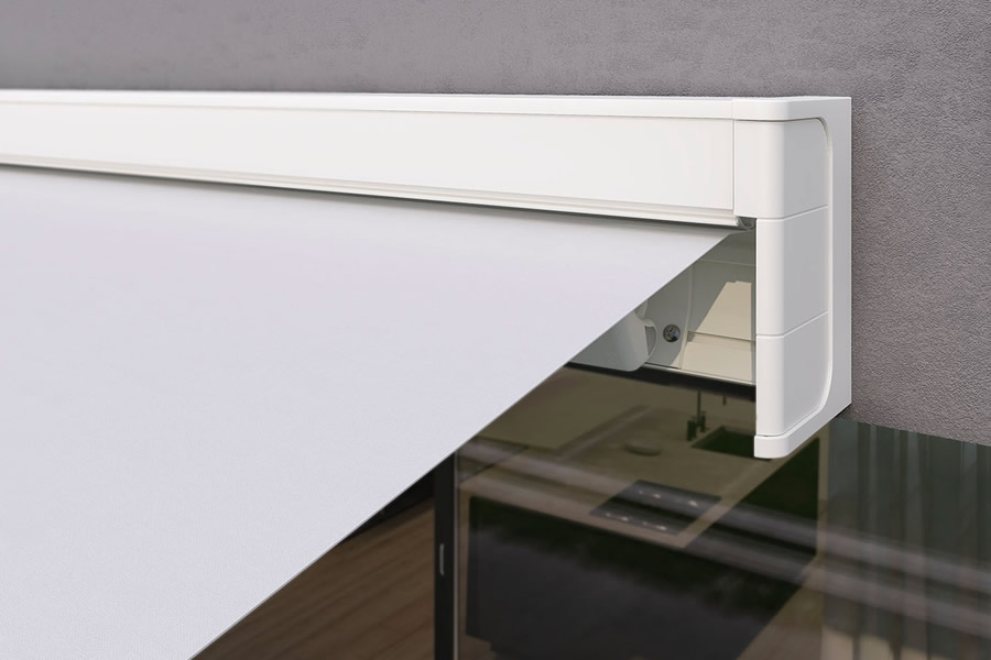 Tende da sole a bracci con cassonetto