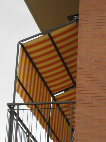 Tenda per attico