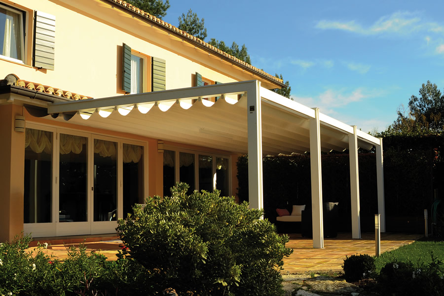Tenda da sole per pergolati