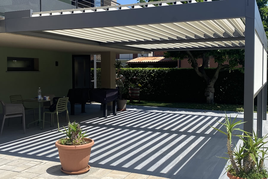 La pergola bioclimatica