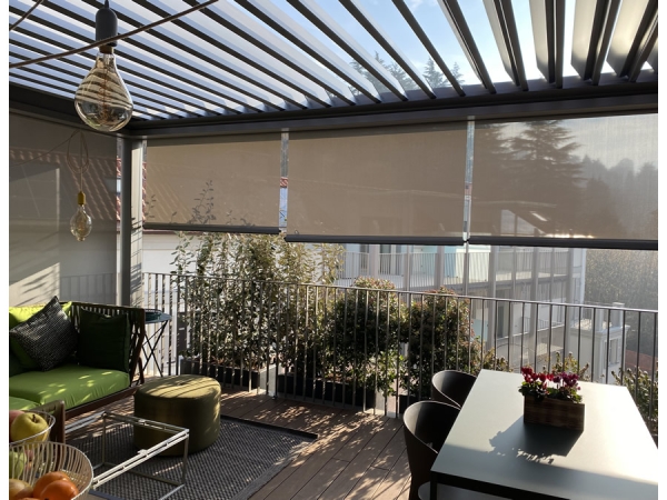 Pegola Bioclimatica attico a Torino