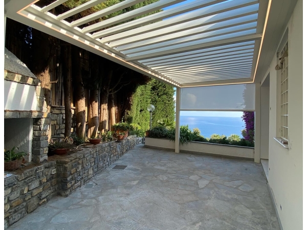 Pergola Bioclimatica a Capo Mele ad Andora (SV)