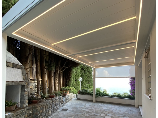 Pergola Bioclimatica a Capo Mele ad Andora (SV)